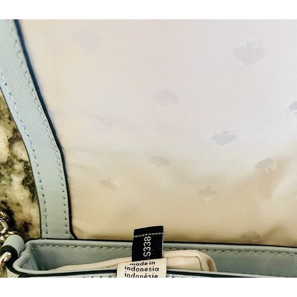 Kate Spade RETAIL $279 | Greer Leather Crossbody Bag | Color: Ocean Blue - Picture 9 of 16